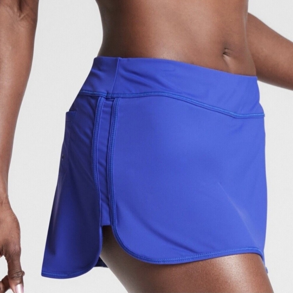 Athleta Tidal Skirt Swim Skirt Blue NEW SU019